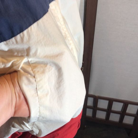 Vtg 90s Nautica Competition Mens Jacket Windbreaker Color Block - Picture 5 of 16